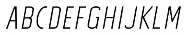 Tolyer No.4 Light Italic Font UPPERCASE