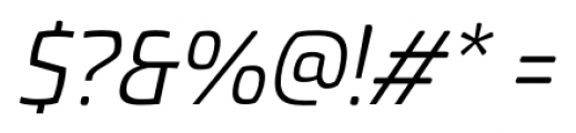 Torcao Regular Italic Font OTHER CHARS