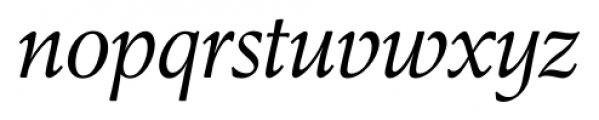 Toshna Italic Font LOWERCASE