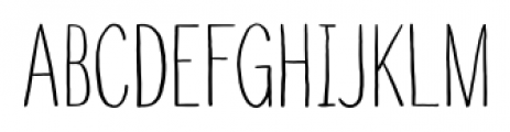 Touch Tone Light Font UPPERCASE