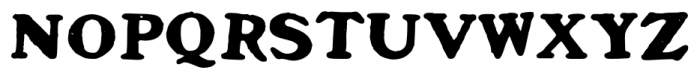 Toyprint JNL Regular Font UPPERCASE