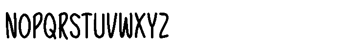 Toasty Summer Font LOWERCASE