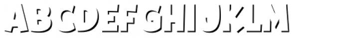 Tobi Greek Cyrillic Shadow Font UPPERCASE