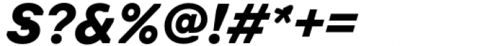 Toboggan Bold Italic Font OTHER CHARS