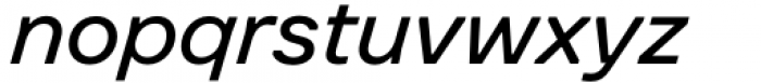Toboggan Regular Italic Font LOWERCASE