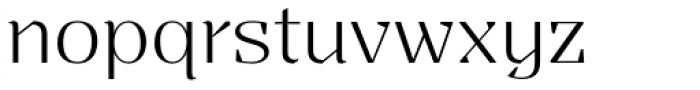 Tocco Thin Font LOWERCASE