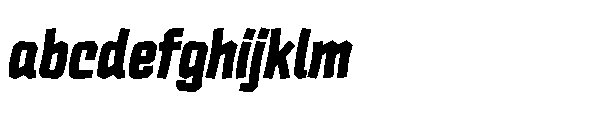 Tod Krob Black Italic FONT