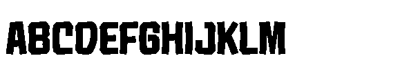 Tod Krob Black Font UPPERCASE