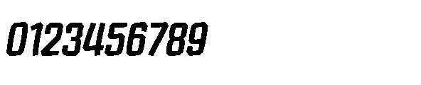 Tod Krob Bold Italic Font OTHER CHARS