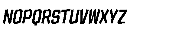 Tod Krob Bold Italic Font UPPERCASE