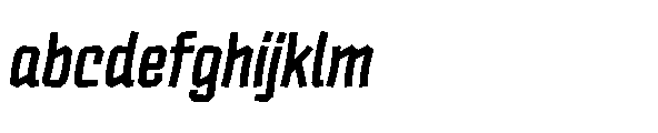Tod Krob Bold Italic FONT