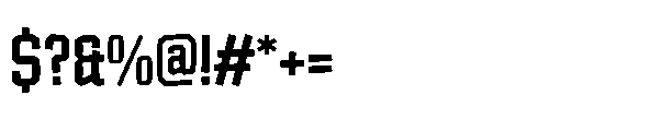 Tod Krob Bold Font OTHER CHARS