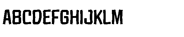Tod Krob Bold Font UPPERCASE