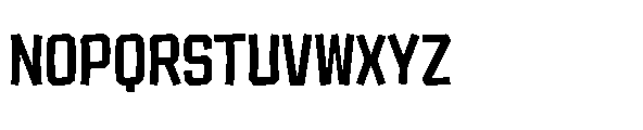Tod Krob Bold Font UPPERCASE