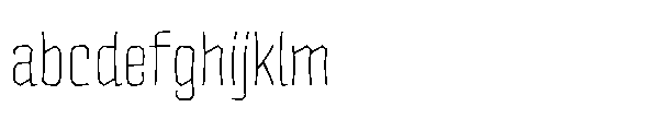 Tod Krob Extra Light FONT