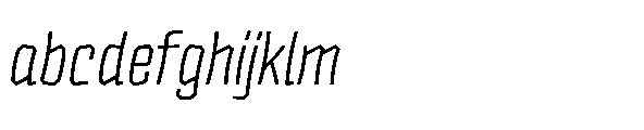 Tod Krob Italic FONT