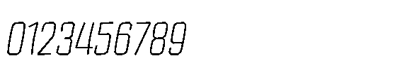 Tod Krob Light Italic Font OTHER CHARS