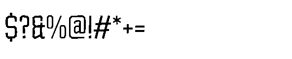 Tod Krob Medium Font OTHER CHARS