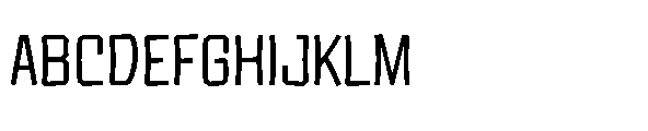 Tod Krob Medium Font UPPERCASE
