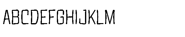 Tod Krob Regular Font UPPERCASE