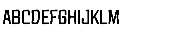 Tod Krob Semi Bold Font UPPERCASE