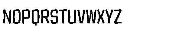 Tod Krob Semi Bold Font UPPERCASE