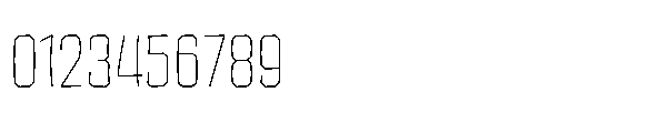 Tod Krob Thin Font OTHER CHARS