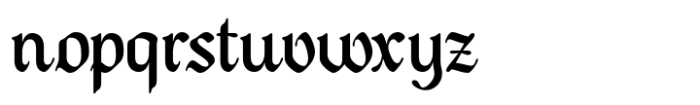 Todak Gothic Light Font LOWERCASE