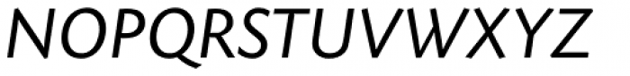 Today SB Italic OsF Font UPPERCASE