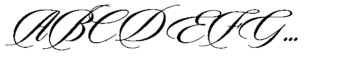 Todaya Scriptua Bold Font UPPERCASE