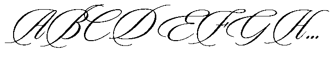 Todaya Scriptua Light Font UPPERCASE