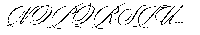 Todaya Scriptua Light Font UPPERCASE