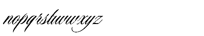 Todaya Scriptua Light Font LOWERCASE