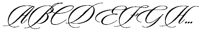 Todaya Scriptua Regular Font UPPERCASE