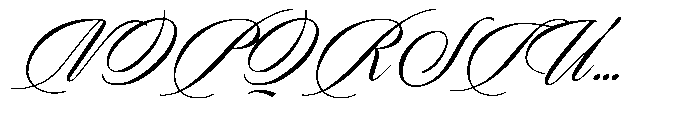 Todaya Scriptua Regular Font UPPERCASE