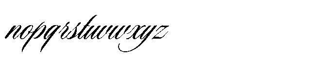 Todaya Scriptua Regular Font LOWERCASE