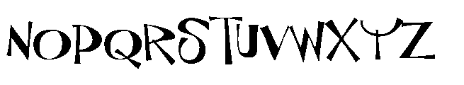 Toe Beans PB Font UPPERCASE
