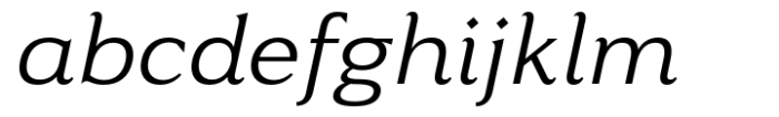 Toffee Italic Font LOWERCASE