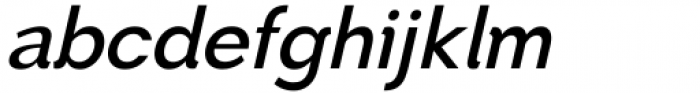 Toiban Semi Bold Italic Font LOWERCASE