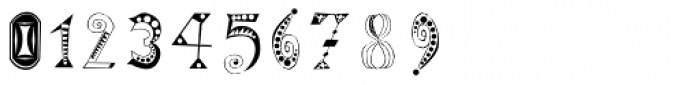 Tokay EF Regular Font OTHER CHARS