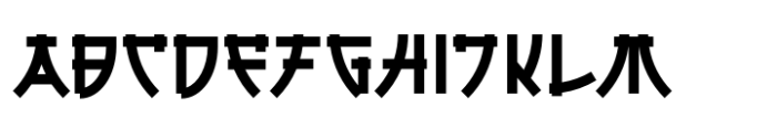Tokugawa Regular Font UPPERCASE