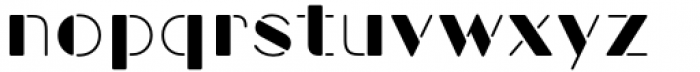 Tokyo Olive Standard Font LOWERCASE