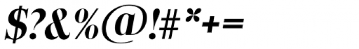Toledo TS DemiBold Italic Font OTHER CHARS