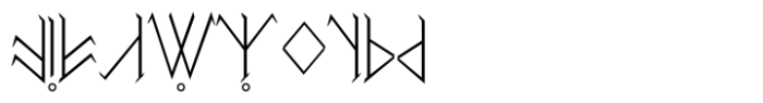 Tolkien Certar Font OTHER CHARS
