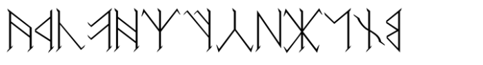 Tolkien Certar Font UPPERCASE