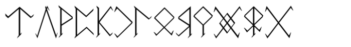 Tolkien Certar Font LOWERCASE