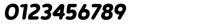 Tollys Rounded Bold Italic Font OTHER CHARS
