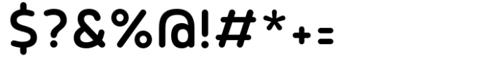 Tollys Rounded Regular Font OTHER CHARS