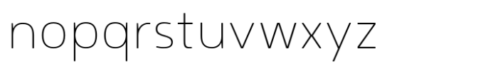 Tollys Slim Thin Font LOWERCASE