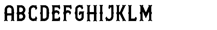 Toluca Font UPPERCASE